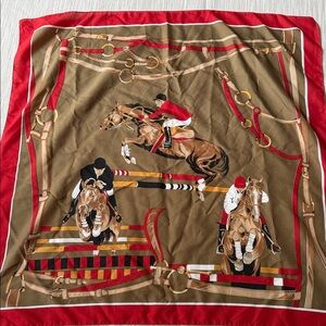 Equestrian Themed Jumping Scarf